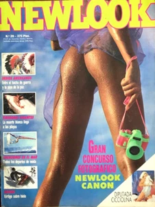 Newlook Magazine #20 - CICCIOLINA - Spain España Spanish 1987 - Imagen 1 de 9