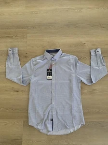 New International Report Quality Classic 4 Way Stretch Long Sleeve Shirt -S/P - Picture 1 of 21