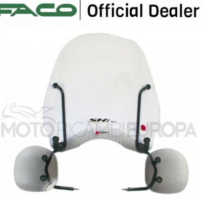 FACO 22546 PARABREZZA ODT CON PARAMANI PER HONDA 150 SH 2005-2008 - Immagine 1 di 2