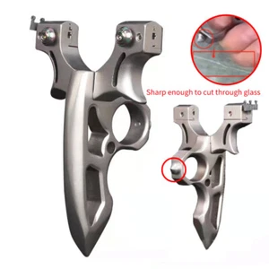 Powerful Slingshot Recurve Catapult Archery Hunting Slingbow Sling Shot Shooting - Picture 1 of 13