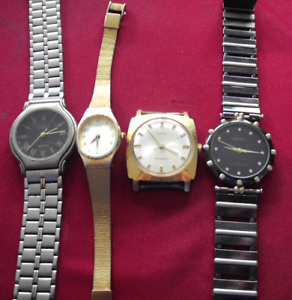 Konvolut Armbanduhren mechanisch und Batterie für Sammler und Bastler Erbstücke