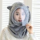 Cat ears Ski Cycling Windproof Anti Dust Face Cover Hedging cap Winter Flannel