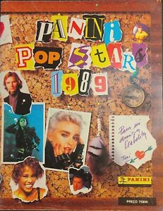 Panini Pop Stars 1989 - Sticker Album