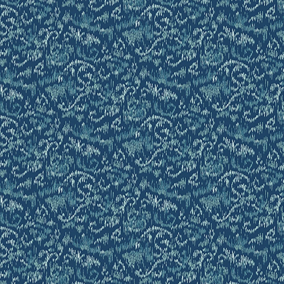 Estampados Andover Annabella Renee Nanneman 100 % algodón textura floreciente azul Foto 1 de 1