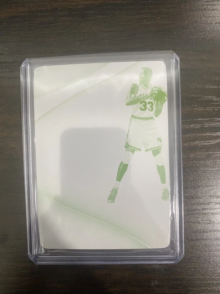 2019 Panini Immaculate Yellow Printing Plate Patrick Ewing 1/1 New York Knicks - Image 1 of 2