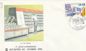 Frankreich 1991 FDC Journée Des Briefmarke yt 2688 - Bild 1 von 1