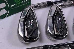 Taylormade M4 Irons / 5-PW+GW+SW / Regular Flex KBS MAX 85 Shafts - Picture 1 of 7