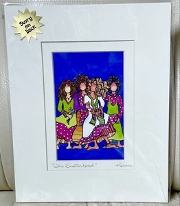 SUZY TORONTO The Sisterhood Print Signed 8×10 Sealed Wonderful Wacky Women - Picture 1 of 9