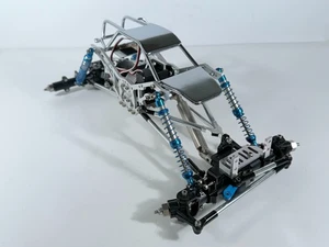 Used Custom Vintage Style RC 1/10 Rock Crawler, Axial RC4WD Venom, See Images - Picture 1 of 19