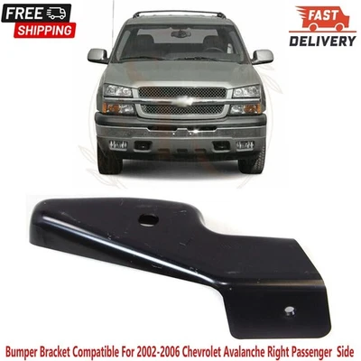 Soporte de parachoques compatible para Chevrolet Avalanche 1500 2500 2002-2006 lado derecho Foto 1 de 3