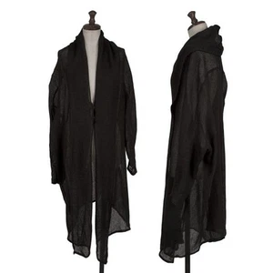 Y's Linen Knit Long Cardigan Size 2(K-155178) - Picture 1 of 12