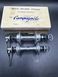 Bujes de brida baja Campagnolo 1034 Record NOS 32 orificios (QR recto) - Imagen 1 de 14