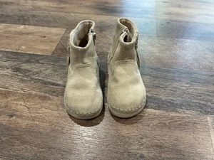 Suede Baby Toddler Boots Size 4c - Picture 1 of 5