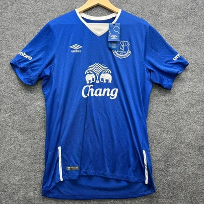 Everton FC Umbro Soccer Jersey Men's Size L Blue Short Sleeve NWT Official - Image 1 of 4