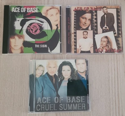 ACE OF BASE CD LOT OF 3 THE SIGN/ THE BRIDGE/ CRUEL SUMMER - Image 1 of 4