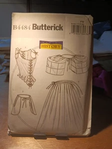 Historical Underpinnings Butterick Sewing Pattern B4484 Making History 18-20-22 - Picture 1 of 2
