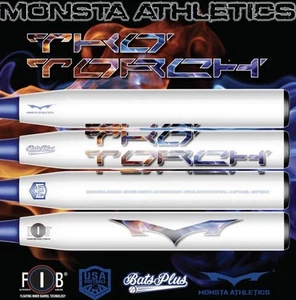 Nuevo con etiquetas 2025 Monsta TKO Antorcha MX 25 OZ EE. UU. ASA Lanzamiento lento Softbol Bate Whiteout 4500 - Imagen 1 de 2