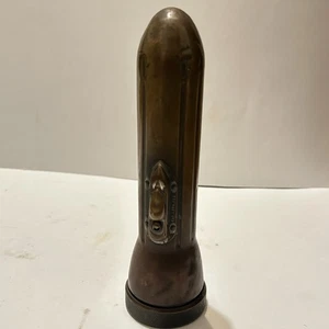 Linterna de cobre Ray-O-Vac vintage estilo torpedo bala SIN PROBAR - Imagen 1 de 10