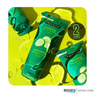 Freeman Renewing Cucumber Peel-Off Gel 175ml 2pcs - Image 1 of 4