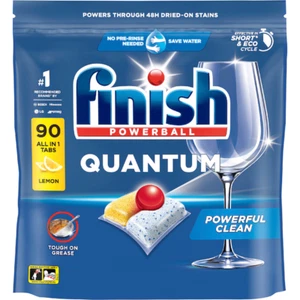 Finish Quantum Lemon Dishwashing Tablets 2X 90Tablet Packs **free shipping* - Picture 1 of 1