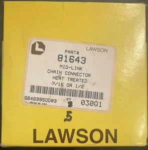 Lawson, Mid-link Chain Connector, Part# 81643 - Picture 1 of 2