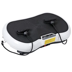 Vibration Plate Exercise Machine Crazy Fit Platform Full Body Workout Vibration - Picture 1 of 24