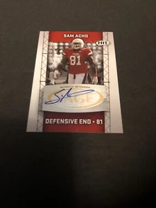 2011 Sage Hit Autograph Sam Acho - Picture 1 of 2