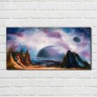 Plexiglas Print Wall Picture 100x50 Painting Abstract Galaxy Planet 