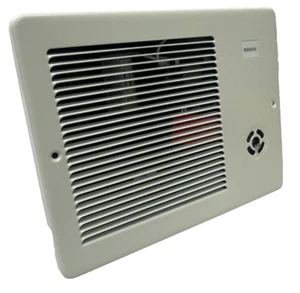 Broan 174 750/1500W 120/240V Built in Wall Heater w Thermostat White - Bild 1 von 18