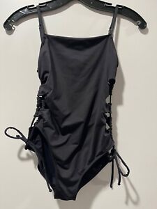 Submarine girls size 16 black swim bathing suit