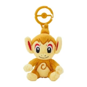 Pokemon Center Original Plush Doll with Carabiner Chimchar JAPAN OFFICIAL - Picture 1 of 3