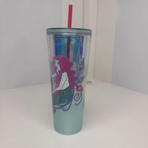 Starbucks Tumblers Christmas Holiday 2024 Siren 24 oz Cold Cup Mermaid Coffee - Picture 1 of 5