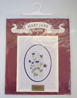 Vintage Mary Jane Embroidery Pure Silk Collection - Wild Pansies