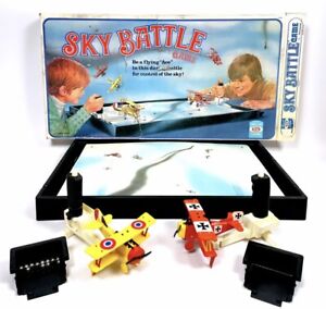 RARE 1975 Ideal SKY BATTLE | 1st Edition BLUE BOX! Complete With Instructions