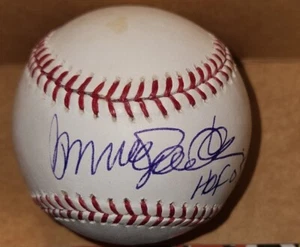 RYNE SANDBERG CHICAGO CUBS SIGNED BASEBALL W/COA & HOF - Bild 1 von 6