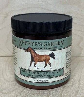 UCKELE ZEPHYR'S GARDEN Zephyr's Garden Horse Sensitive Skin Rescue Salve - All Natural for Bites Sores