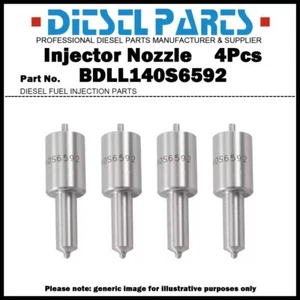 Boquilla inyectora de combustible 4 piezas BDLL140S6592 para David Brown 1200 1290 1294 1390 1410 - Imagen 1 de 9