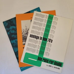 Lot of 3 Books Vintage Ecology And Intro To Human Ecology Pollution 1970s - Picture 1 of 5