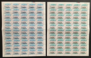1968 Norfolk Island Qantas Air Service SG96 & SG97 Full Sheets MNH - Picture 1 of 1