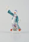 Peter Strang (b.1936) for Meissen. Figure in hand-painted porcelain. Clown.