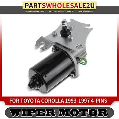 Motor limpiaparabrisas delantero para Toyota Corolla 1993 1994 1995 1996 1997 Foto 1 de 4