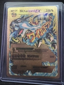 Tarjeta Pokémon M Charizard Ex Wild Blaze Gold 2020 - Imagen 1 de 2