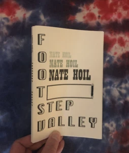 (NEW) Nate Hoil - FOOTSTEP VALLEY New Poems 2024 Secret Restaurant Press - Picture 1 of 2