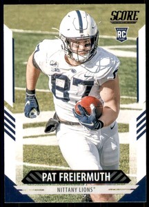 2021 Score #323 Pat Freiermuth Rookie Card 