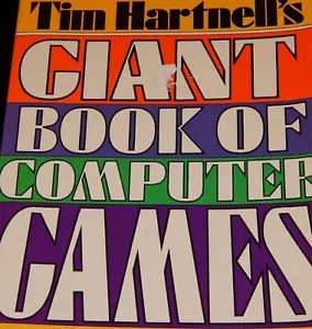 Vintage Computer Book, TIM HARTNELL'S GIANT BOOK OF COMPUTERS,1984, Learn & Play - Imagen 1 de 8