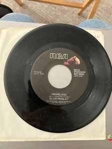 ELVIS PRESLEY HOUND DOG / DON'T BE CRUEL 7" SINGLE 45 RECORD RCA 447 0608 VG+ - Bild 1 von 2