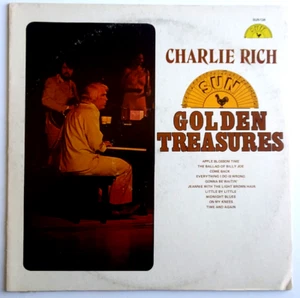 Charlie Rich-"Golden Treasures" 1974 SUN Label ROCKABILLY LP! - Picture 1 of 6
