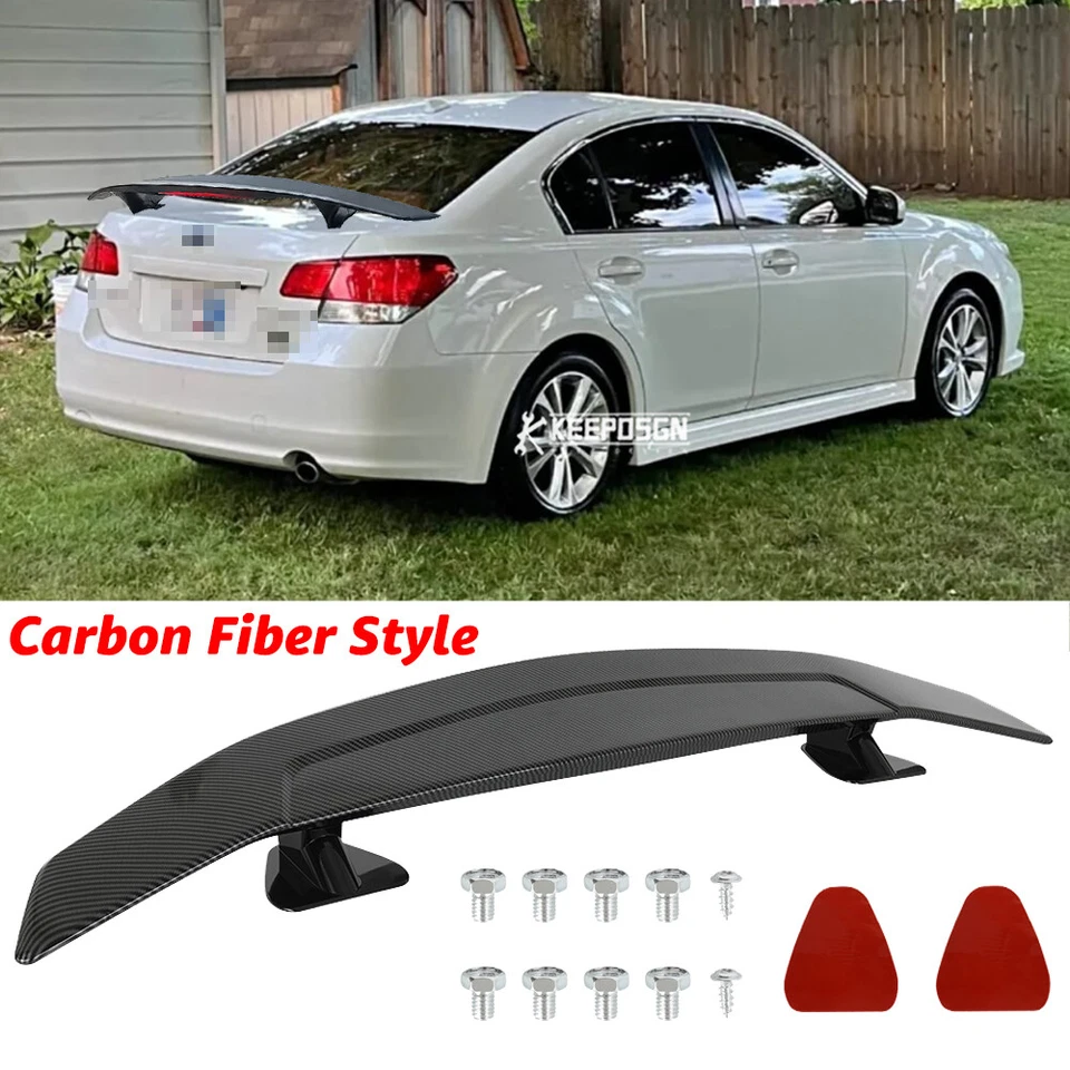 "Alerón trasero de carbono ajustable 46"" alerón de carreras para Subaru Legacy 2010-2023" Foto 1 de 4