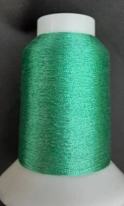 Metallic Embroidery Thread Aqua,1000yds - Picture 1 of 1