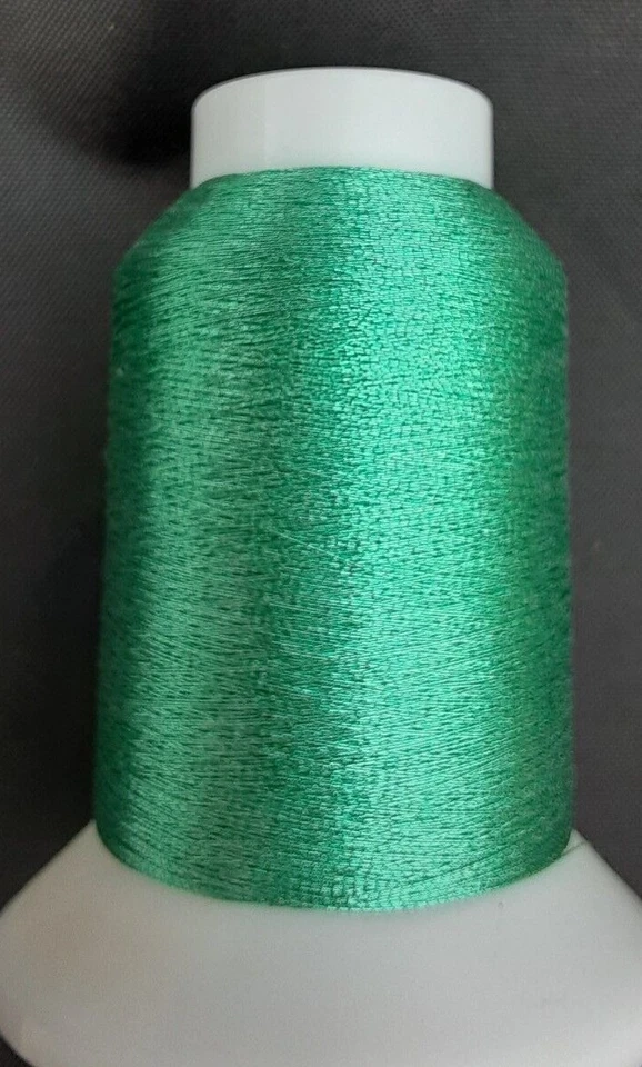 Metallic Embroidery Thread Aqua,1000yds - Image 1 of 1